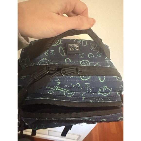 WolfPACK 9L Mini DC Villain Batman Backpack blue and green - Picture 2 of 7